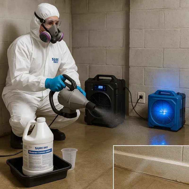 Sanitization and Odor Removal process in Jensen Beach, FL