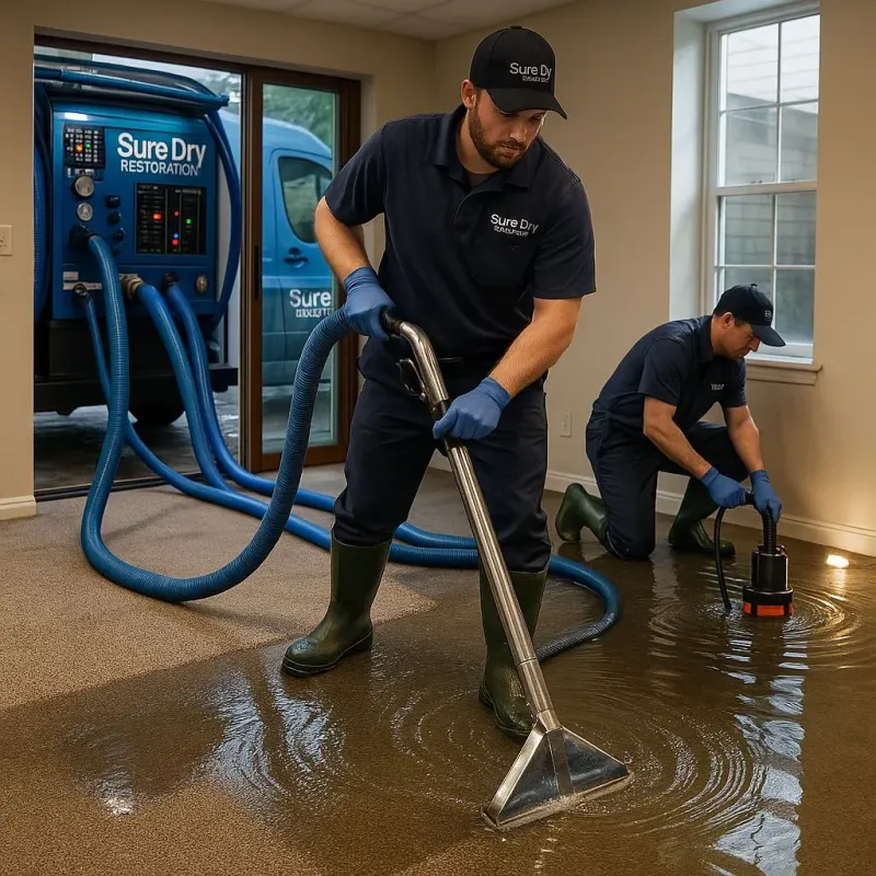 Water Extraction and Removal process in Jensen Beach, FL